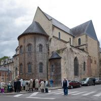 Église Notre-Dame de Bernay - Exterior, northeast chevet and nave