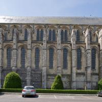 Collégiale Notre-Dame-Saint-Laurent d'Eu - Exterior, north nave elevation