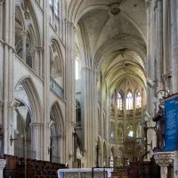 Collégiale Notre-Dame-Saint-Laurent d'Eu - Interior, crossing and chevet