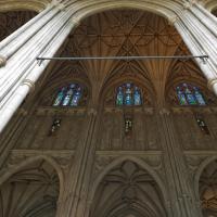 Canterbury Cathedral - Interior, nave, north elevation
