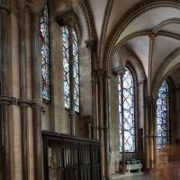 Canterbury Cathedral - Interior, north ambulatory aisle