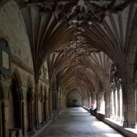 Canterbury Cathedral - Inteiror, cloisters 