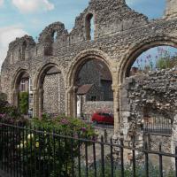 Canterbury Cathedral - Exterior, ruins