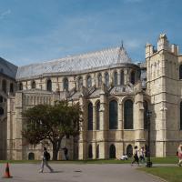 Canterbury Cathedral - Exterior, south chevet elevation