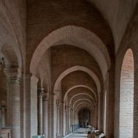 Basilique Saint-Sernin de Toulouse - Interior, nave, south gallery looking east
