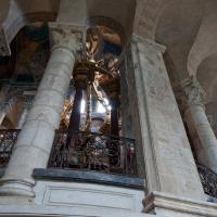 Basilique Saint-Sernin de Toulouse - Interior, chevet, ambulatory, south hemicycle elevation