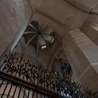 Basilique Saint-Sernin de Toulouse - Interior, south transept looking into crossing, tower vault