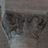 Basilique Saint-Sernin de Toulouse - Interior, nave, north gallery, vaulting shaft capital