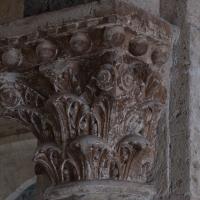 Basilique Saint-Sernin de Toulouse - Interior, south transept, west gallery, shaft capital