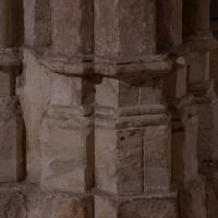 Basilique Saint-Sernin de Toulouse - Interior, lower crypt, vaulting shaft bases