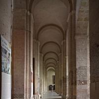 Basilique Saint-Sernin de Toulouse - Interior, nave, north inner aisle looking west