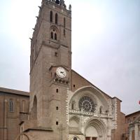 Cathédrale Saint-Étienne de Toulouse - Exterior, western frontispiece looking southeast