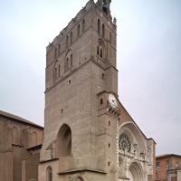 Cathédrale Saint-Étienne de Toulouse - Exterior, north tower elevation looking southeast