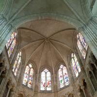 Église Saint-Sauveur - Interior, chevet elevation