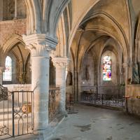 Église Saint-Sauveur - Interior, south chevet ambulatory