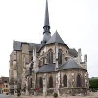 Église Saint-Sauveur - Exterior, east chevet elevation