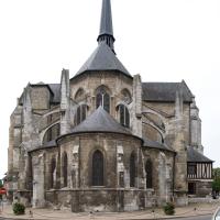 Église Saint-Sauveur - Exterior, east chevet elevation