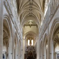 Église Saint-Germain d'Argentan - Interior, nave looking east