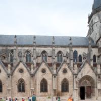Église Notre-Dame d'Auxonne - Exterior, south nave elevation