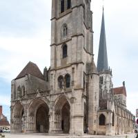 Église Notre-Dame d'Auxonne - Exterior, western frontispiece