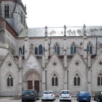 Église Notre-Dame d'Auxonne - Exterior, north nave elevation