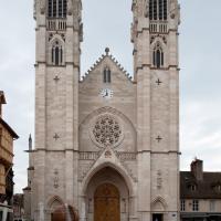 Cathédrale Saint-Vincent de Chalon-sur-Saône - Exterior, western frontispiece