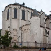 Cathédrale Saint-Vincent de Chalon-sur-Saône - Exterior, north chevet elevation