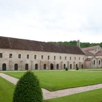 Abbaye de Fontenay - Exterior, south nave elevation