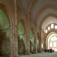 Abbaye de Fontenay - Interior, north nave looking east