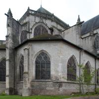 Église Saint-Étienne de Bar-sur-Seine - Exterior, northeast chevet elevation