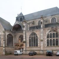 Église Saint-Jean-Baptiste de Chaource - Exterior, south nave elevation