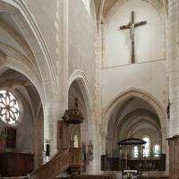Église Saint-Jean-Baptiste de Chaource - Interior, north nave elevation looking east