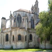 Église Saint-Jean-de-Montierneuf de Poitiers - Exterior, northeast chevet elevation