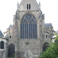 Église Saint-Julien de Tours - Exterior, east chevet elevation