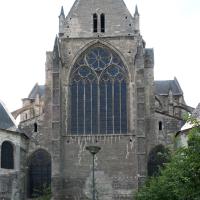 Église Saint-Julien de Tours - Exterior, east chevet elevation