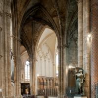 Cathédrale Saint-André de Bordeaux - Interior, chevet, south ambulatory looking east