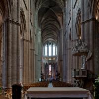 Cathédrale Notre-Dame de Rodez - Interior, nave looking east