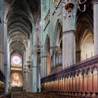 Cathédrale Notre-Dame de Rodez - Interior, chevet looking northwest