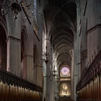 Cathédrale Notre-Dame de Rodez - Interior, chevet,  looking southwest