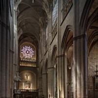 Cathédrale Notre-Dame de Rodez - Interior, nave looking northwest