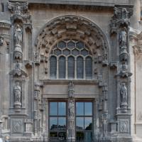 Église Saint-Eustache de Paris - Exterior, south transept, portal