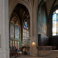 Église Saint-Gervais-Saint-Protais de Paris - Interior, chevet, south ambualtory looking northeast