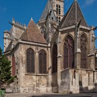 Église Saint-Gervais-Saint-Protais de Paris - Exterior, chevet, southeast axial chapel elevation