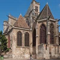 Église Saint-Gervais-Saint-Protais de Paris - Exterior, chevet, axial chapel, southeast elevation