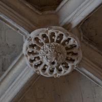 Église Saint-Gervais-Saint-Protais de Paris - Interior, nave, north aisle vault, keystone