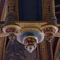 Église Saint-Gervais-Saint-Protais de Paris - Interior, chevet, axial chapel, vault, sculptural detail