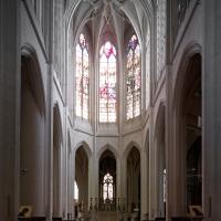 Église Saint-Gervais-Saint-Protais de Paris - Interior, chevet, crossing looking east