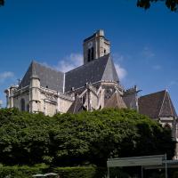 Église Saint-Gervais-Saint-Protais de Paris - Exterior, chevet and south transept elevation, city