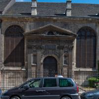 Église Saint-Nicolas-des-Champs - Exterior, south chevet elevation, portal