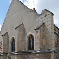 Église Saint-Germain-de-Charonne - Exterior, chevet elevation looking southwest